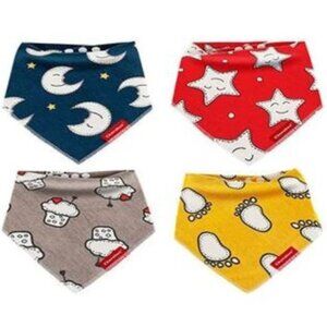Eight CHERABOO Baby Bibs Bandana Drool Bib TWO 4-Pack Gift Set, Soft 100% Cotton